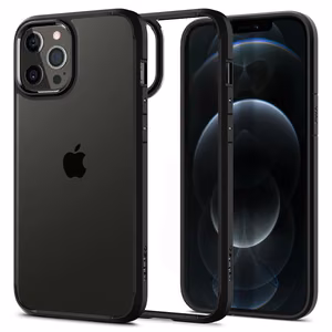 Spigen Ultra Hybrid Dėklas telefonui iPhone 12 / iPhone 12 Pro - Matinis juodas