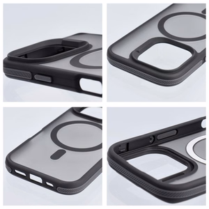 NEO dėklas iPhone 16 Plus suderinamas su MagSafe juodas