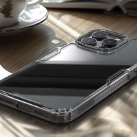 Nillkin Nature Pro dėklas telefonui iPhone 16 Pro - permatomas ir baltas