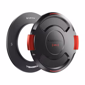 "Freewell" 58 mm pagrindo žiedas su dangteliu, skirtas "Real Locking VND