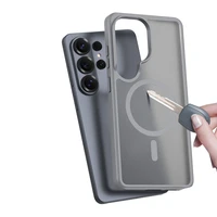 Dėklas Dux Ducis Yind MagSafe Samsung S948 S26 Ultra pilkas