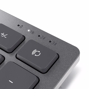 DELL KM7120W klaviatūra RF belaidė + Bluetooth QWERTY US International pilka, titano