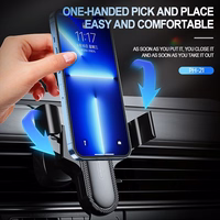 JELLICO automobilinis gravitacinis laikiklis PH21 Juodas