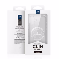 Dėklas Dux Ducis Clin Magsafe Apple iPhone 16 skaidrus
