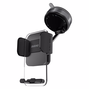 Dudao F24PLUS Car Holder with Suction Cup Dashboard - Juodas