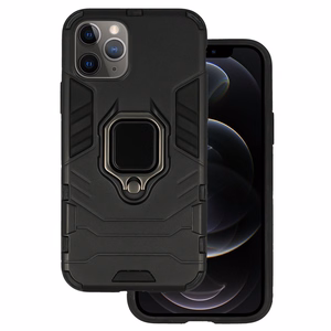 Dėklas telefonui Ring Armor Case iPhone 11 Pro (m) - juodas (m)