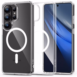 Tech-Protect FlexAir Hybrid MagSafe Dėklas for Samsung Galaxy S26 Ultra - skaidrus