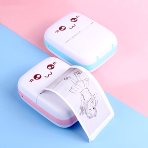 HURC9 Bluetooth Mini Kitty terminis spausdintuvas su programėle - mėlyna