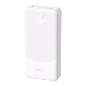 Išorinė baterija Dudao K10Pro 2.4A 20000mAh 2 x USB-A - balta