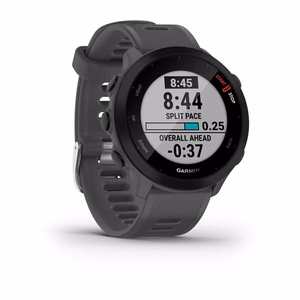 Garmin Forerunner 55 MIP 42 mm Skaitmeninis 208 x 208 pikseliai Lietimui jautrus ekranas Pilka GPS (palydovinis)