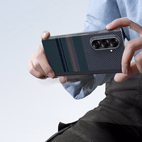 Benks Combo Armor Air Aurora Axis Kevlar rinkinys Samsung Galaxy Z Fold 7 – galinio dėklo, priekinio dangtelio ir grūdinto stiklo komplektas