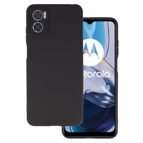 Nugarinis dėklas MATT MOTOROLA MOTO E22/E22i juodas