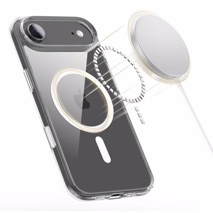 Tech-Protect Flexair Hybrid CC MagSafe dėklas iPhone Air skaidrus