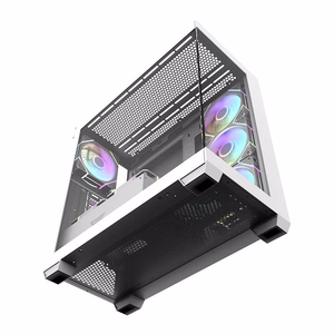 Kompiuterio korpusas Darkflash DS900 (baltas) su 7 ARGB ventiliatoriais