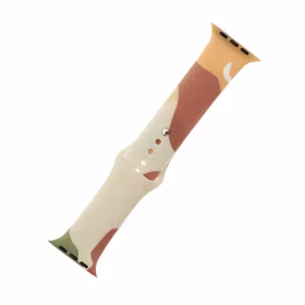 Silikoninis dirželis Moro laikrodžio apyrankė Apple Watch 42 / 44 / 45 / 49 mm - Raštas 1