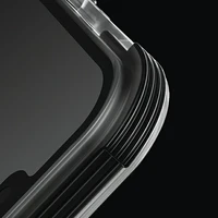 Uniq Combat dėklas telefonui iPhone 14 Pro Max 6.7" su Magclick įkrovimu - juoda / betono pilka