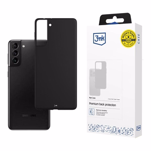 3mk Matinis dėklas telefonui Samsung Galaxy S21+ 5G - juodas