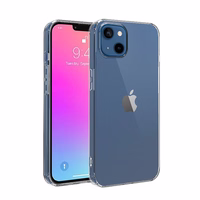 Itin skaidrus 0.5mm dėklas gelio TPU dangtelis iPhone 13 Pro Max skaidrus