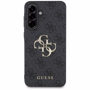 Guess Big 4G Logotipo Klasikinis Dėklas telefonui Samsung Galaxy A56 - juodas