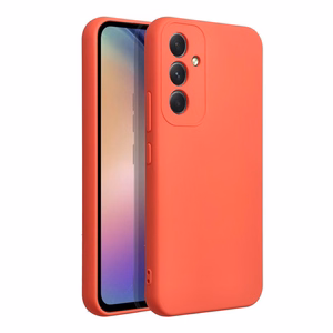 SILIKONINIS dėklas telefonui SAMSUNG A54 5G persikų