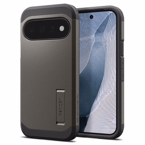 Spigen Tough Armor Mag MagSafe dėklas, skirtas Google Pixel 11, tamsiai pilkas