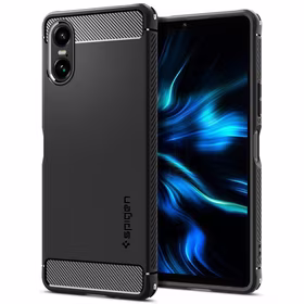 Spigen Rugged Armor dėklas Sony Xperia 10 VI - matinė juoda
