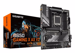 GIGABYTE B650 GAMING X AX V2 pagrindinė plokštė - AMD Ryzen 9000 Series CPUs, 8+2+2 Phases VRM, up to 8000MHz DDR5 (OC), 1xPCIe 5.0 + 2xPCIe 4.0 M.2, 2.5GbE LAN, WIFI 6E, USB 3.2 Gen 2