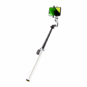 AOCHUAN M3 Pro stabilizatorius su RGB apšvietimu (baltas)