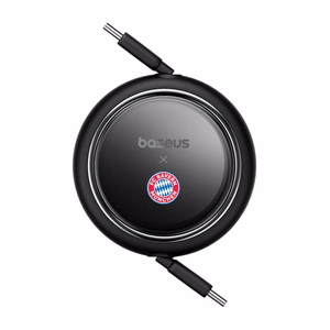 "Baseus" USB-C į USB-C 100 W įkrovimo kabelis (juodas) "Bayern Edition