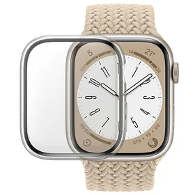 PanzerGlass pilno korpuso dėklas Apple Watch 7 45mm - permatomas