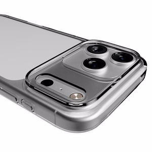 Puro 0.3 Nude itin plonas TPU dėklas telefonui skirtas iPhone 17 Pro – permatomas