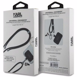 Karl Lagerfeld KLUCNMSCKIK Universal CBDY Cord case - black