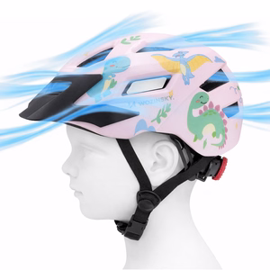 Wozinsky Children's MTB Bike Helmet with Detachable Visor S - Pink