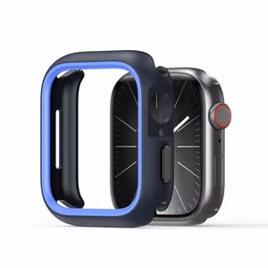 DUX DUCIS dėklas BAMO Apple Watch 10 serijos 42 mm tamsiai mėlynas
