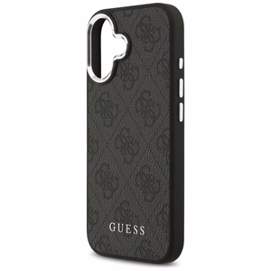 Guess 4G Classic Logo MagSafe dėklas iPhone 17, juodas
