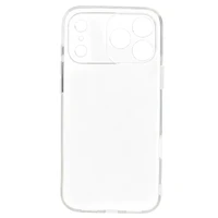 Dėklas telefonui Iphone 17 Pro Max 2 mm - puikiai tinka - skaidrus