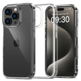 Tech-Protect FlexAir Hybrid dėklas telefonui iPhone 16 Pro - skaidrus
