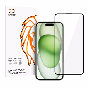 Tel Protect 10X HD Plus Titanium grūdintas stiklas Apple iPhone 15 (vokelyje)