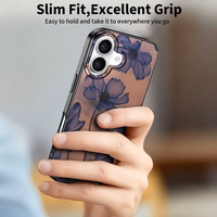 Tech-Protect Lamano MagSafe dėklas iPhone 17 rudai violetinis