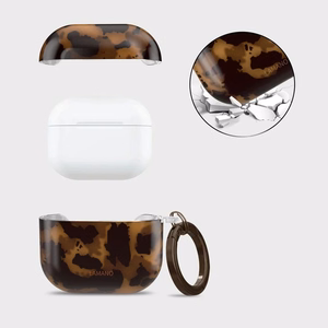 Tech-Protect Lamano deklas AirPods 4 - rudas ir juodas