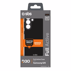 SBS Dėklas telefonui Samsung Galaxy S25 - juodas