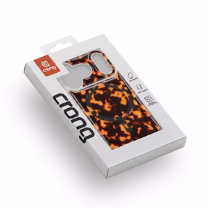 Crong Deluxe MAG Cover MagSafe dėklas, skirtas iPhone 17, vėžlio kiauto rašto