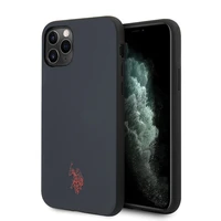 US Polo Assn. Polo Type Collection iPhone 11 Pro Max dėklas - tamsiai mėlynas
