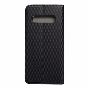 SMART Dėklas telefonui Knyga SAMSUNG S10 Plus juodas