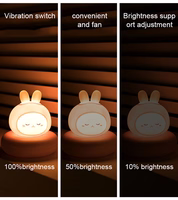 Naktinė lempa W-007 Ančiukas