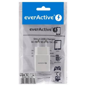Įkroviklis everActive SC-100 1xUSB 1A