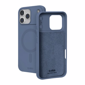 SBS Instinct Mag dėklas, skirtas iPhone 18 Pro / 17 Pro, suderinamas su MagSafe – mėlynas
