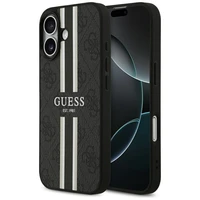 "Guess 4G Printed Stripes MagSafe" dėklas iPhone 17 - juodas