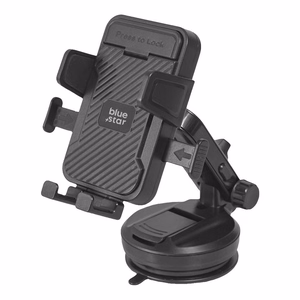 Automobilinis universalus telefono laikiklis Blue Star (Tough Lock) juodas