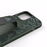 Adidas SP Grip dėklas Leopard iPhone 12 Pro Max - žalias
